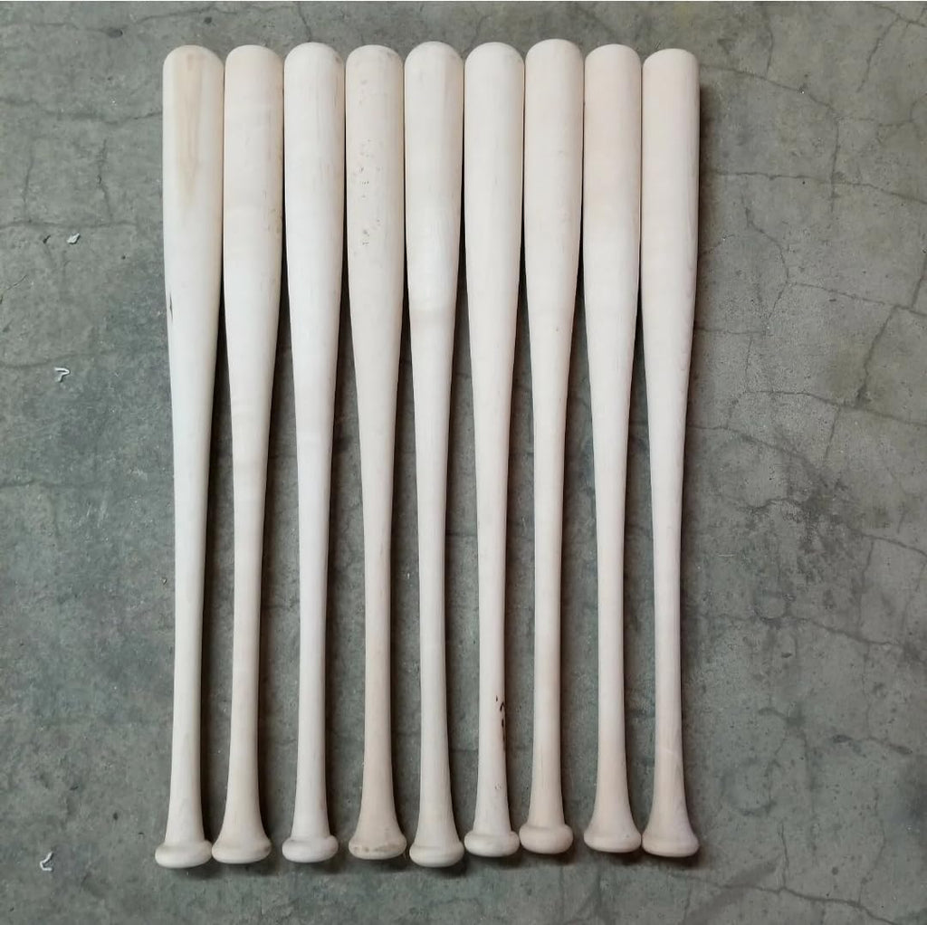 33.5' Wooden Blem Baseball Bats (Sold in Bundles of 9)…
