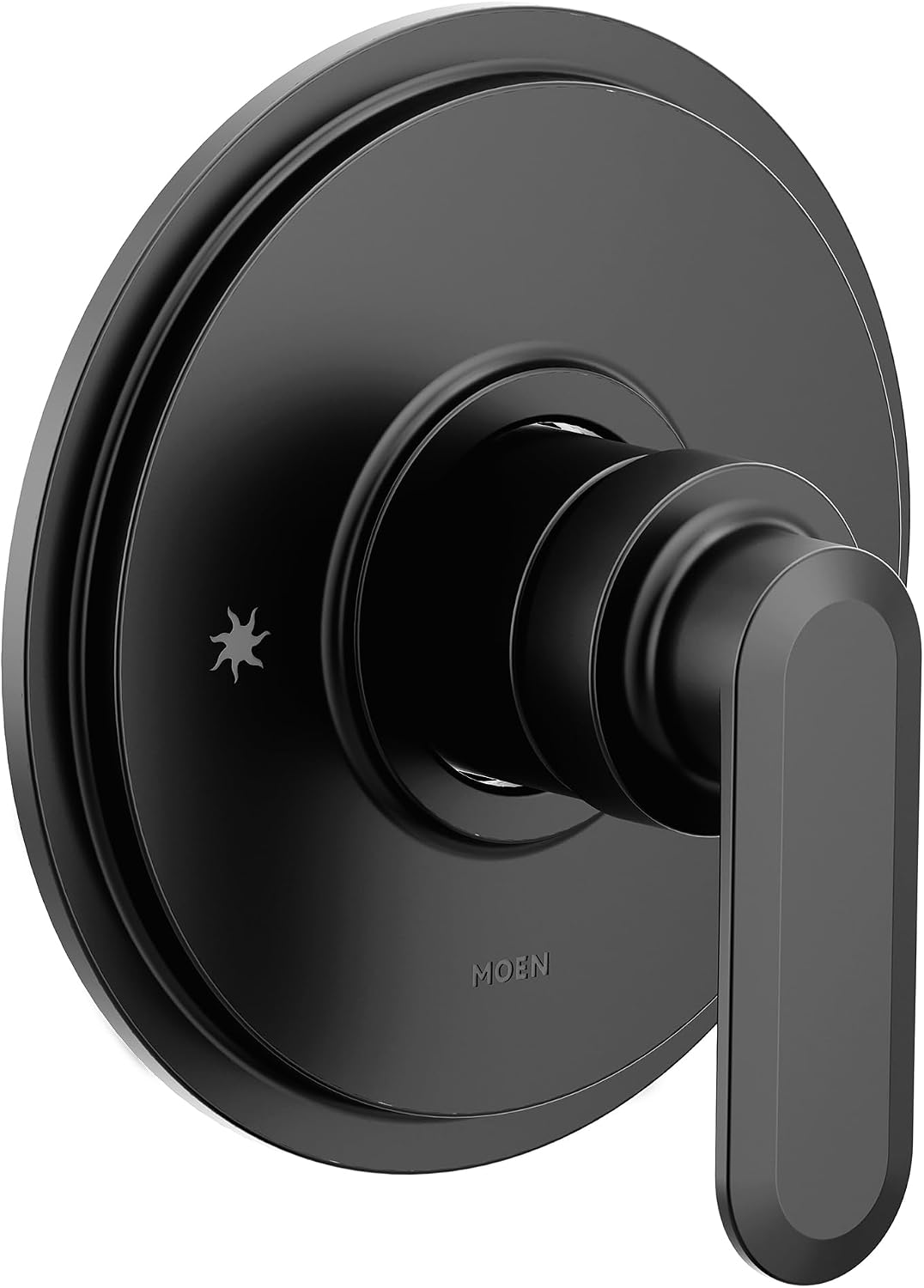 Moen Greenfield Matte Black M-CORE 3 Series Tub Trim, Shower Lever Handle, Valve Required, UT33321BL
