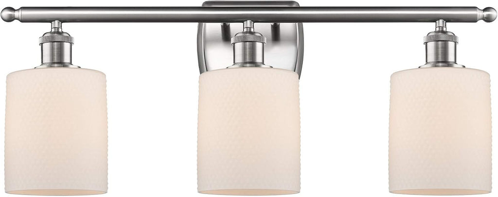 Innovations 516-3W-SN-G111 3 Light Bathroom Fixture, Brushed Satin Nickel