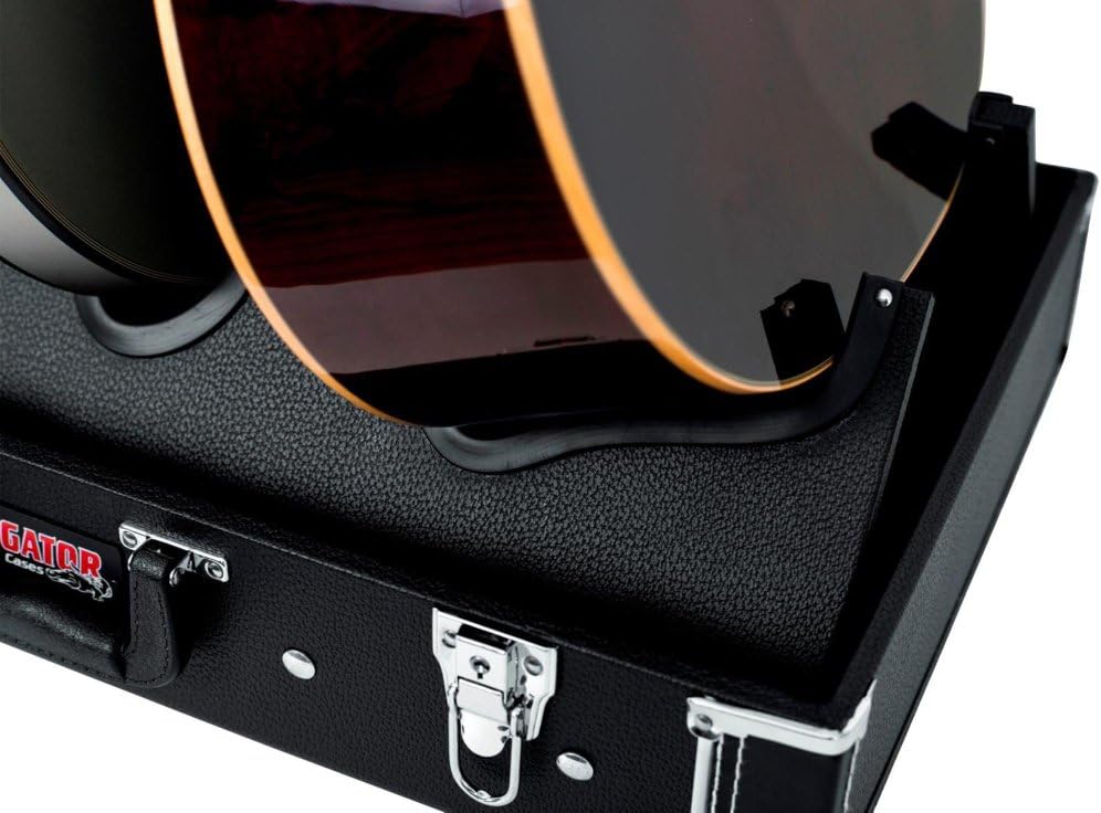 Gator Cases Gig Box Jr. Pedal Board with Built in 3x Guitar Stand and G-BUS Multi Output Power Supply | Fits Most Electric and Acoustic Guitars, Pedal Surface 21.5' x 15' (GW-GIGBOXJRPWR)