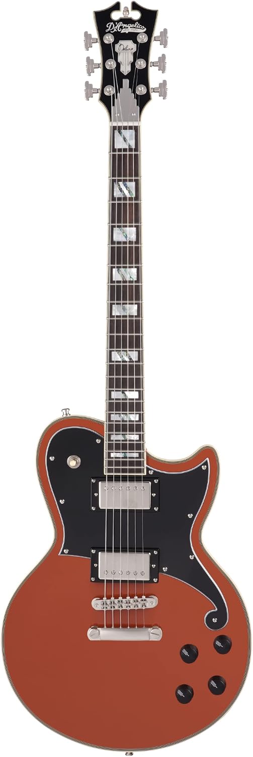 D'Angelico Deluxe Atlantic Limited Edition Guitar-Rust