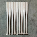 9 Pack 33' Wood Baseball Bats Blem Craft