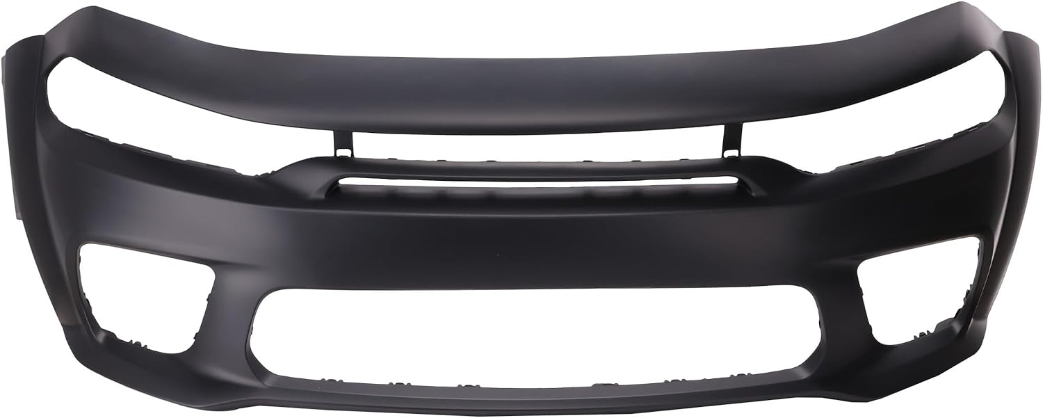 Garage-Pro Bumper Cover Compatible with Dodge Charger 2020-2023 For Models With Hood Scoop Primed Front CAPA CH1000A43C