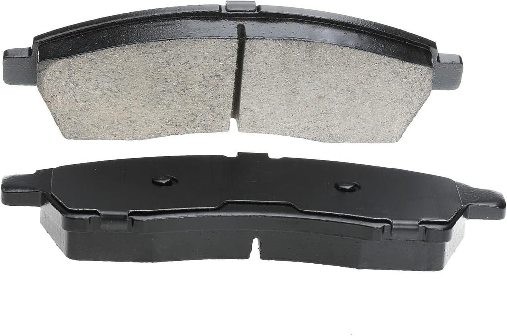 A-Premium 12.83 inch(326 mm) Rear Vented Disc Brake Rotors + Ceramic Pads Kit Compatible with Select Ford Models - Excursion 00-05, For F-250 Super Duty 99-04, For F-350 Super Duty 99-04, 6-PC Set