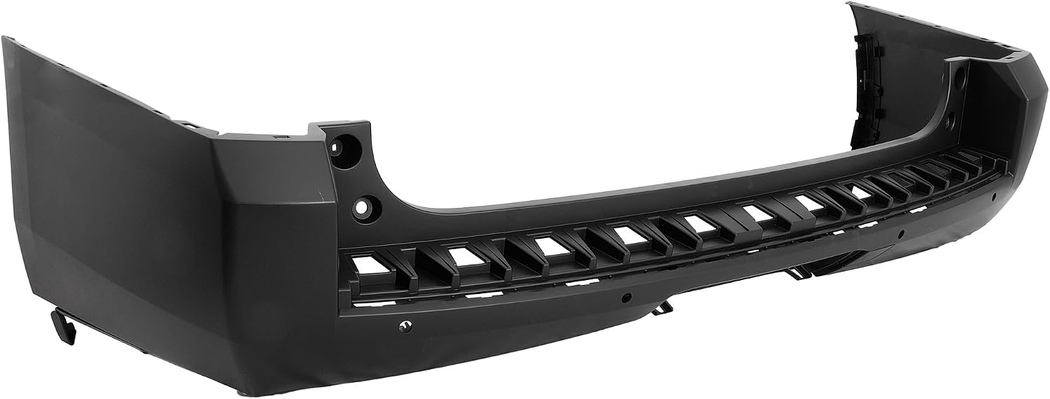 Garage-Pro Bumper Cover Compatible with GMC Yukon 2017-2019 For Models With Side Object Sensor Holes Primed Rear CAPA GM1100A31C