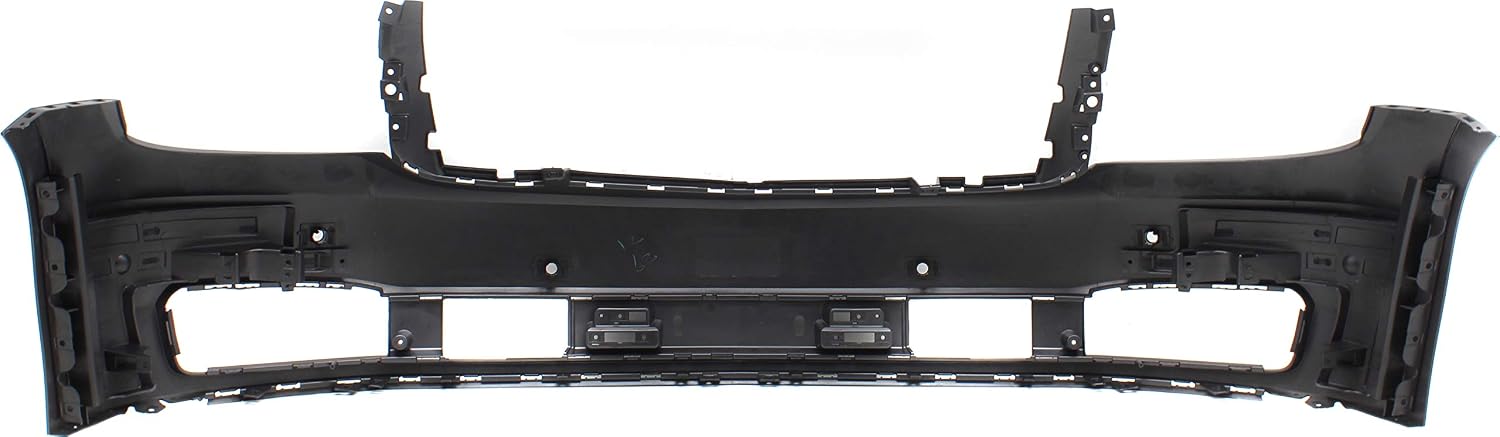 Garage-Pro Front Bumper Cover Compatible with 2015-2020 Chevrolet Tahoe, Suburban, For Models w/o Off Road Pkg; w/Parking Aid Sensor Holes, Primed - CAPA Certified