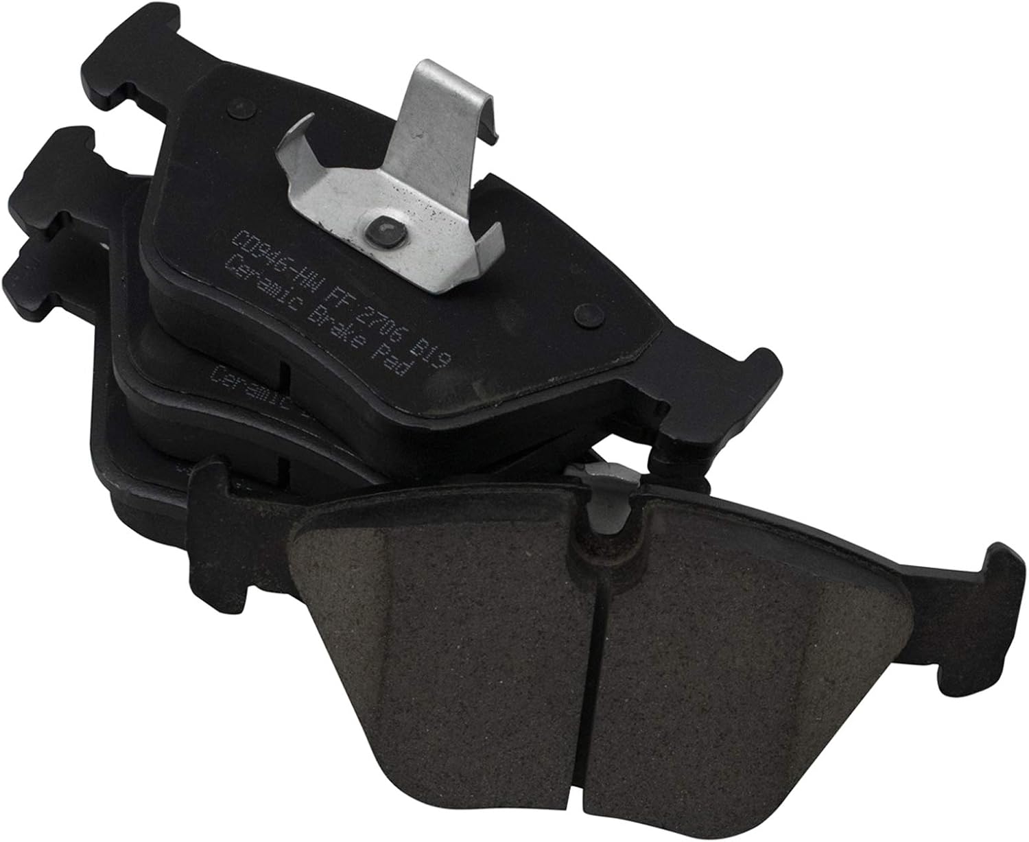 TRQ Performance Front Brake Pad and Rotor Set Ceramic Coated Drilled Slotted Vented Rotors Compatible with 2001-2006 BMW 330Ci 2001-2005 330i 330xi 2006-2008 Z4