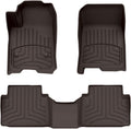 WeatherTech FloorLiner HP Custom Fit Floor Mats for Chevrolet Colorado, Canyon 1st & 2nd Row (471818-1-2IM), Cocoa