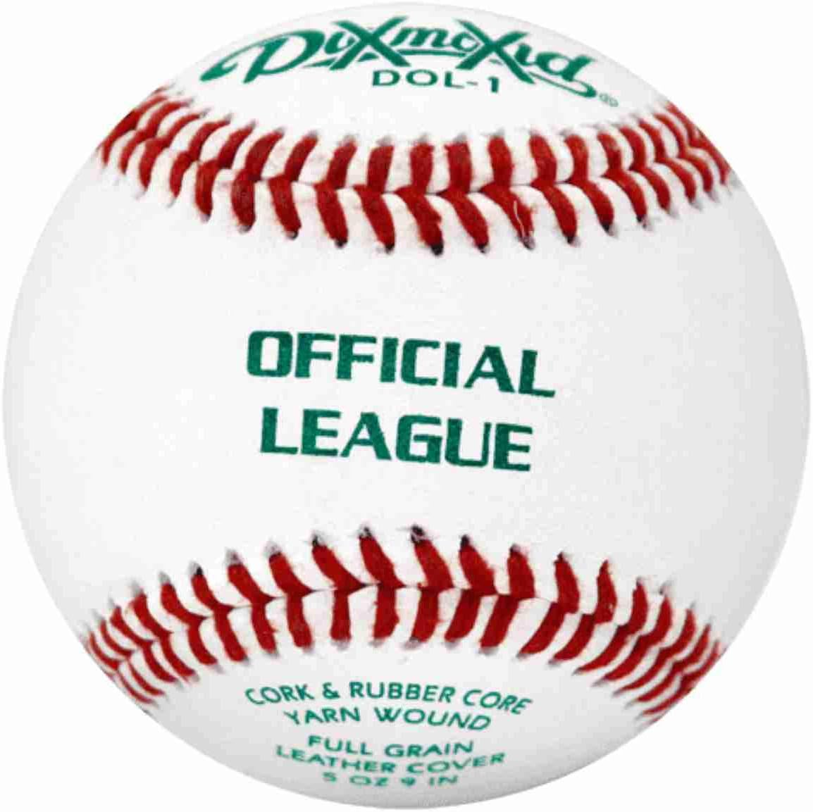 Rods Practice Baseballs Leather DOL-1 Blem, 3 Dozen (36 Balls)