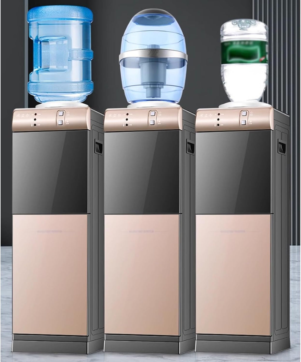 hot Water dispensers Vertical Water Dispenser Household Fully Automatic Intelligent Small Hot Water Mini Office Mounted Water Bucket Instant hot Water Dispenser (Color : Warm)