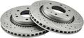 KAC - 301.7mm Front Disc Brake Rotors | Brake Kit for 2006-2009 Trailblazer 4.2L; Envoy 4.2L, 2006-2007 Rainier 4.2L, 2006-2008 Ascender 2pcs Automotive Replacement Brake Rotors,55112