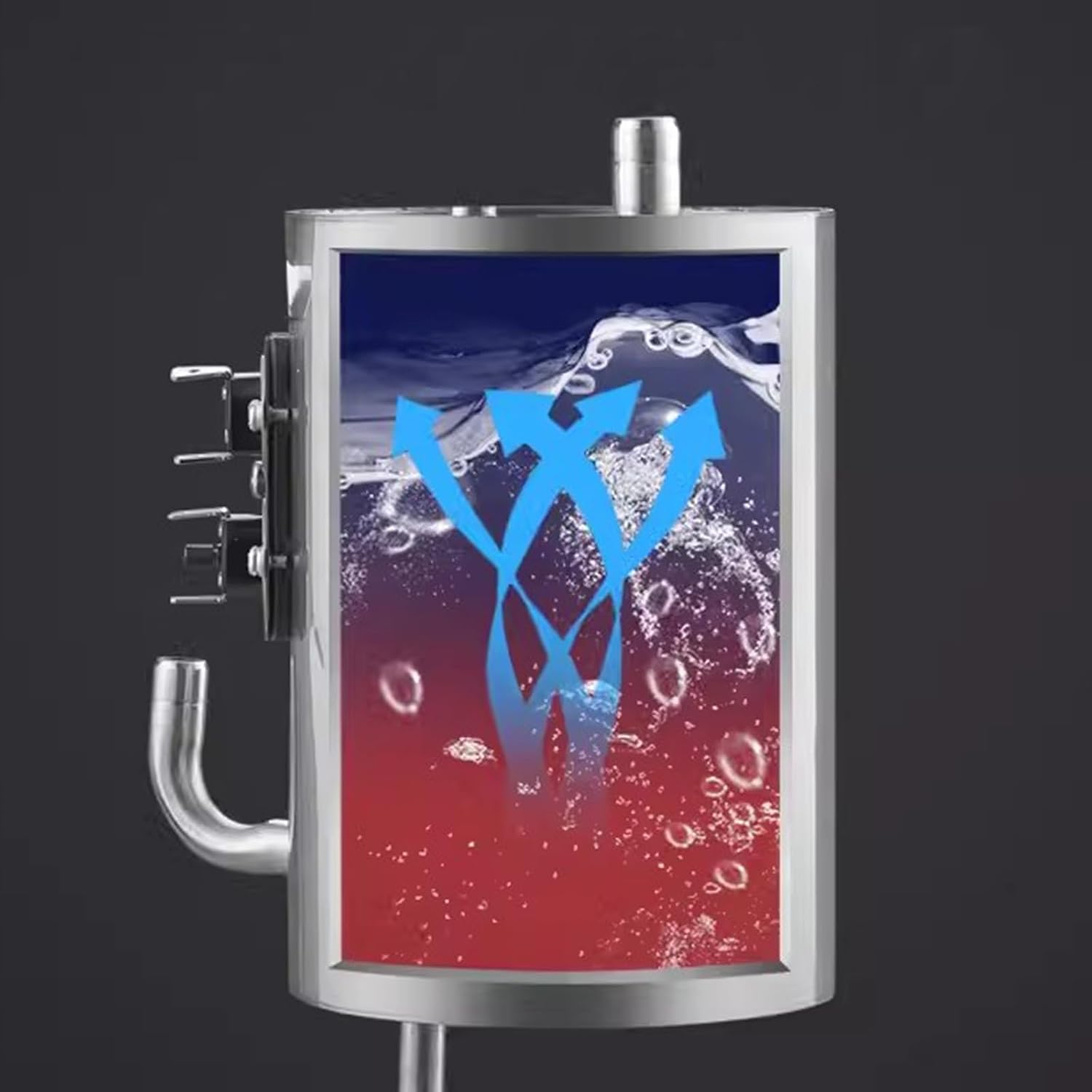 hot Water dispensers Household Desktop Water Dispenser with Refrigeration and Heating Desktop Office Children's Lock and Bucket Integrated Machine Instant hot Water Dispenser (Color : B-Ice Warm)