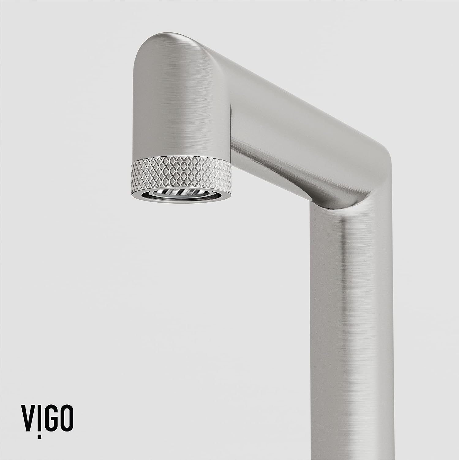 VIGO Sterling Two-Handle Three-Hole Mount Widespread Bathroom Sink Faucet, 7-Inch, Brushed Nickel, Modern Design, Solid Brass, 1.2 GPM WaterSense & Ceramic Disc Valve, Corrosion-Resistant
