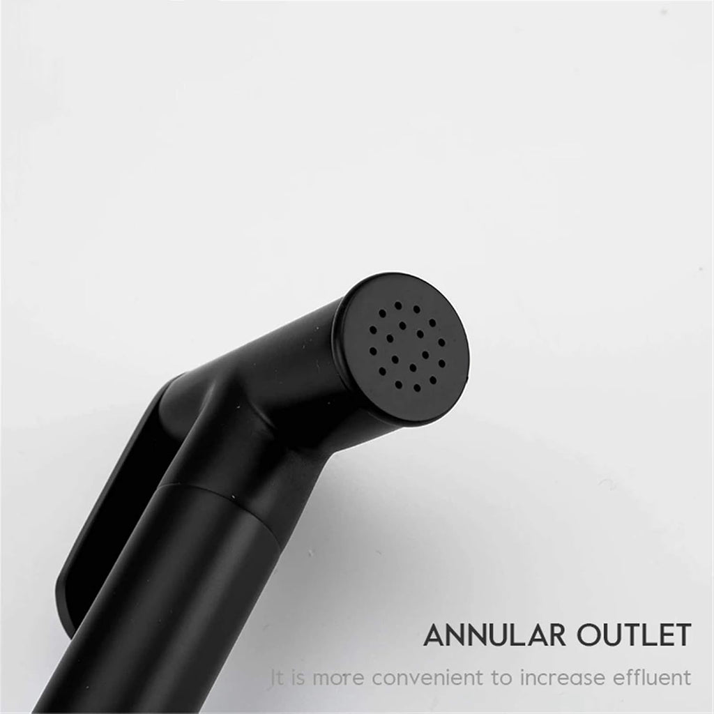 Black Bidet Faucets Cold & Hot Water Mixer Washer Muslim Shower hygienic Wall Mounted