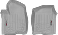 WeatherTech Custom Fit FloorLiners for Chevrolet Silverado 2500HD/3500HD, Silverado 2500HD/3500HD, Silverado 2500HD/3500HD - 1st Row (4614361), Grey