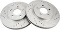 KAC - 303mm Front Disc Brake Rotors | Brake Kit for 2005-2012 Escape, 2005-2011 Mariner, 2008-2011 Tribute, 2005-2006 Tribute 2pcs Automotive Replacement Brake Rotors,54123