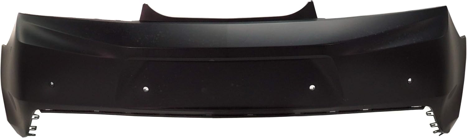 Garage-Pro Rear Bumper Cover Compatible with 2016-2018 Chevrolet Camaro Primed, Convertible/Coupe, with IPAS Holes - CAPA
