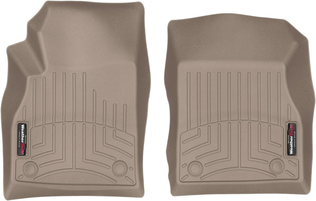 WeatherTech Custom Fit FloorLiners for Chevrolet Cruze - 1st Row (455231), Tan