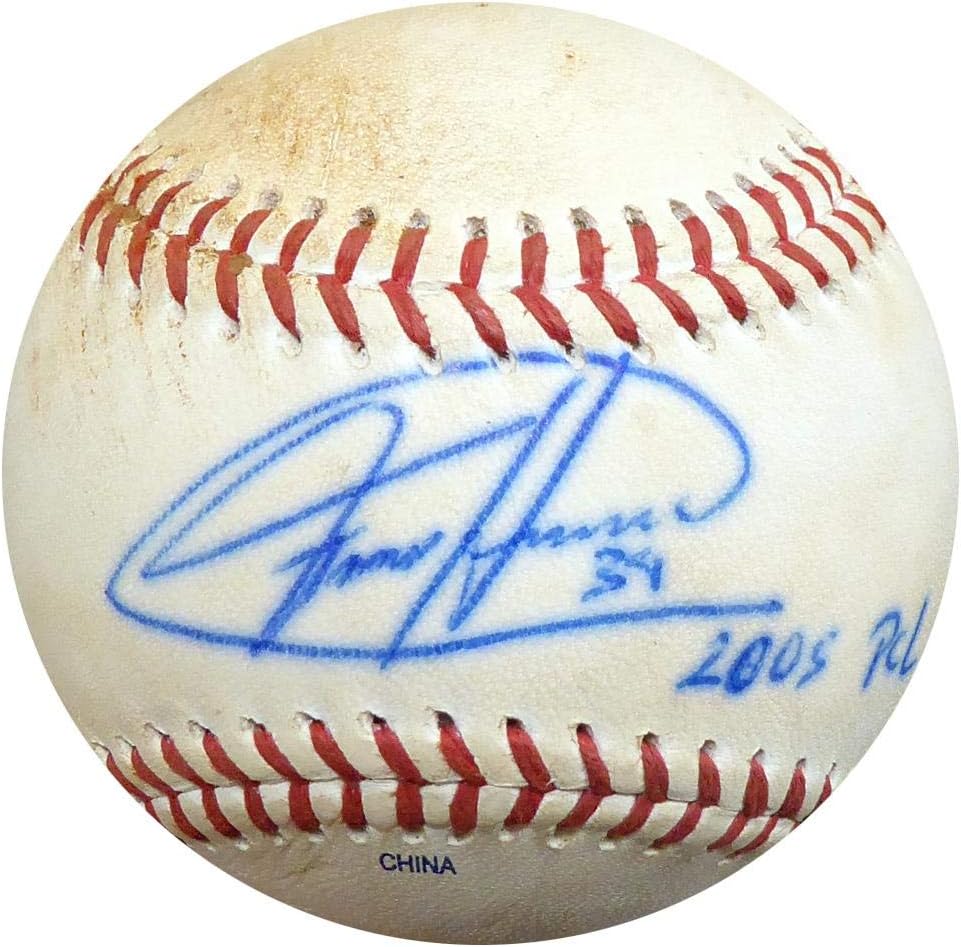 Felix Hernandez Autographed Official 2005 PCL Game Used Baseball Seattle Mariners PSA/DNA ITP #4A52825 - MLB Autographed Game Used Bases