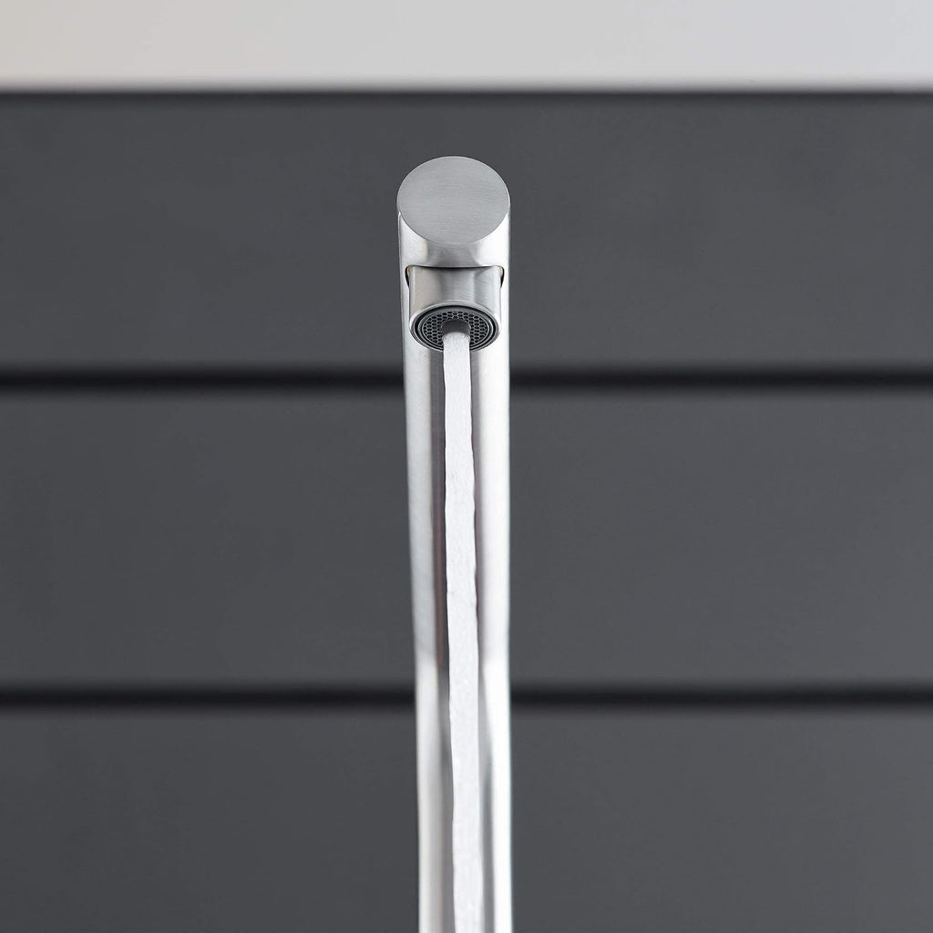 GROHE 31608002 Blue Single-Handle Pull-Out Kitchen Faucet Single Spray with Chilled & Sparkling Water, 1.75 GPM