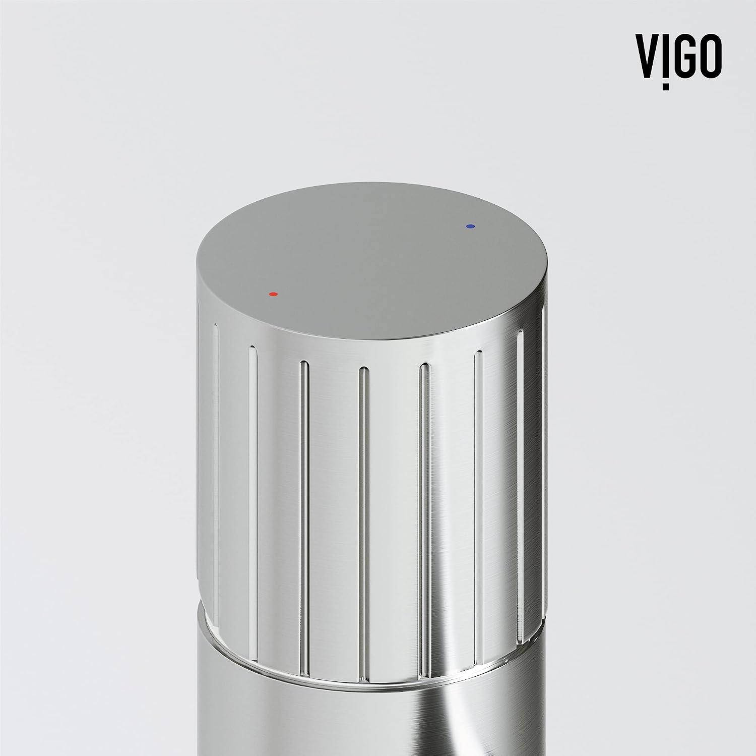 VIGO Ashford Single-Handle Single-Hole Mount Vessel Bathroom Sink Faucet, 11-Inch, Brushed Nickel, Modern Design, Solid Brass, 1.2 GPM WaterSense & Ceramic Disc Valve, Corrosion-Resistant