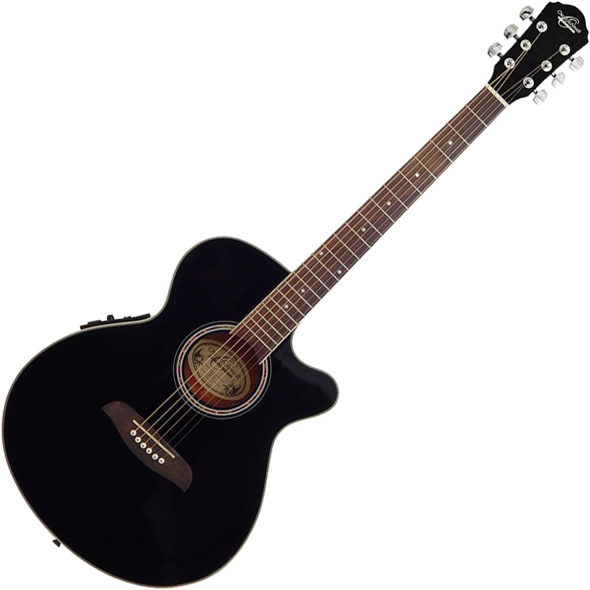 Oscar Schmidt 6 String Acoustic-Electric Guitar (OG8CEB-A-U)