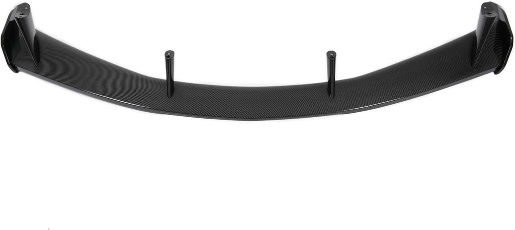 HECASA Rear Trunk Spoiler Wing Compatible with 2020-Present Chevy Corvette C8 Models, Trunk Lip Spoiler, Car Exterior Accessories Carbon Fiber Color