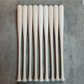 32'' Wood Baseball Blem Bats (Sold in Bundles of 9), One Size