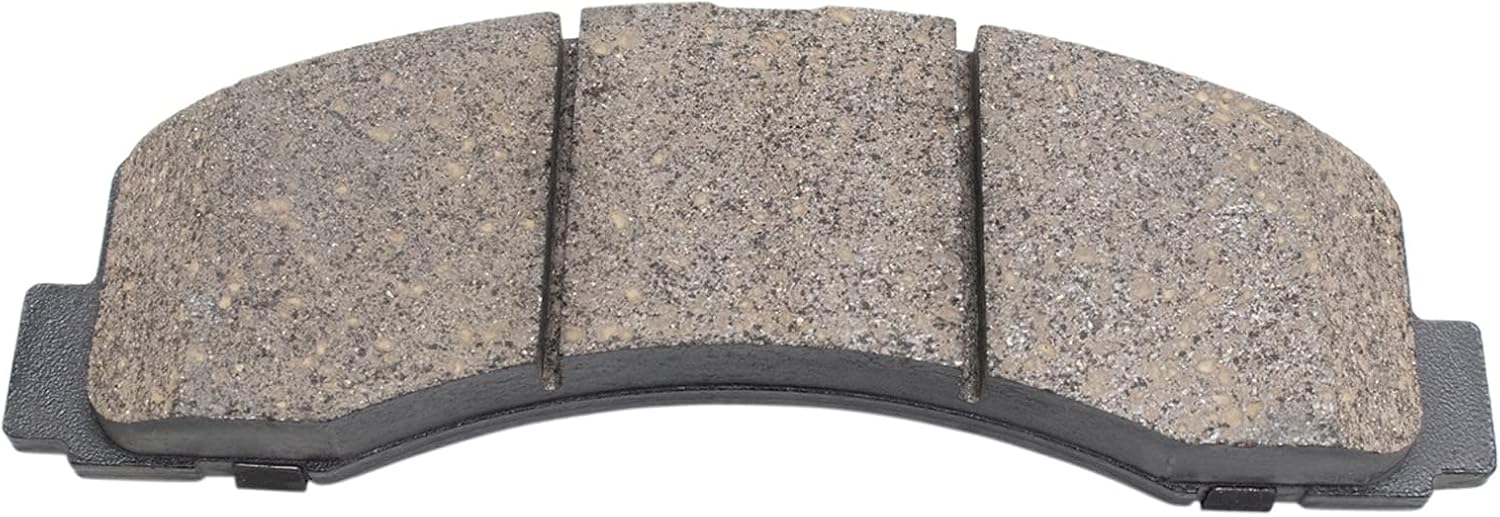 TRQ Performance Front Brake Pad and Rotor Set Ceramic Coated Drilled Slotted Rotors Compatible with 2018-2020 Ford Expedition F-150 Lincoln Navigator