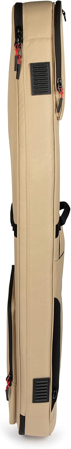 Gator Cases ICON Series Premium Weather Resistant Gig Bag for Bass Guitars with TSA Luggage Lock-Friendly Zipper Pulls; Khaki(G-ICONBASS-KHK)