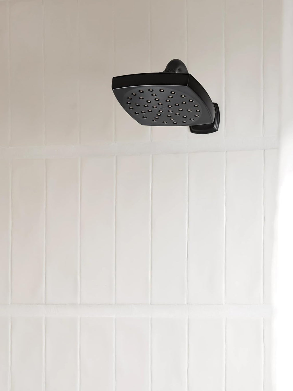 Moen Voss Matte Black M-CORE 3-Series 1-Handle Eco-Performance Shower Trim Kit, Valve Required, UT3692EPBL