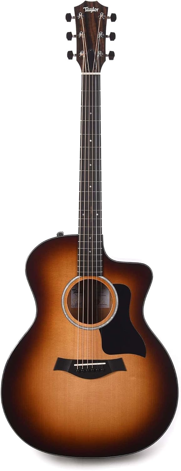 Taylor 214ce-K SB Plus Grand Auditorium Cutaway Acoustic Electric Koa Sunburst 379