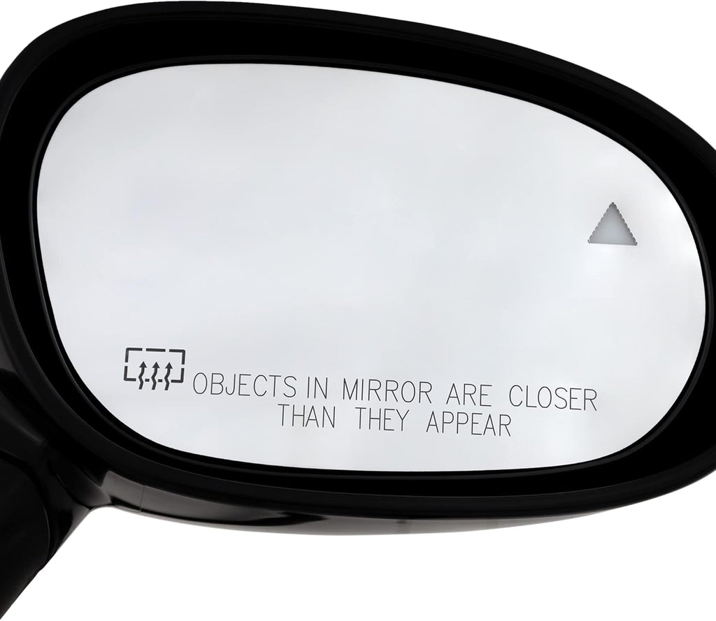 Garage-Pro Passenger Side Power Heated Mirror for Dodge Challenger 2015-2019, Paintable, with Blind Spot Monitor, Passenger Side Mirror Replacement, Automotive Exterior Accessories
