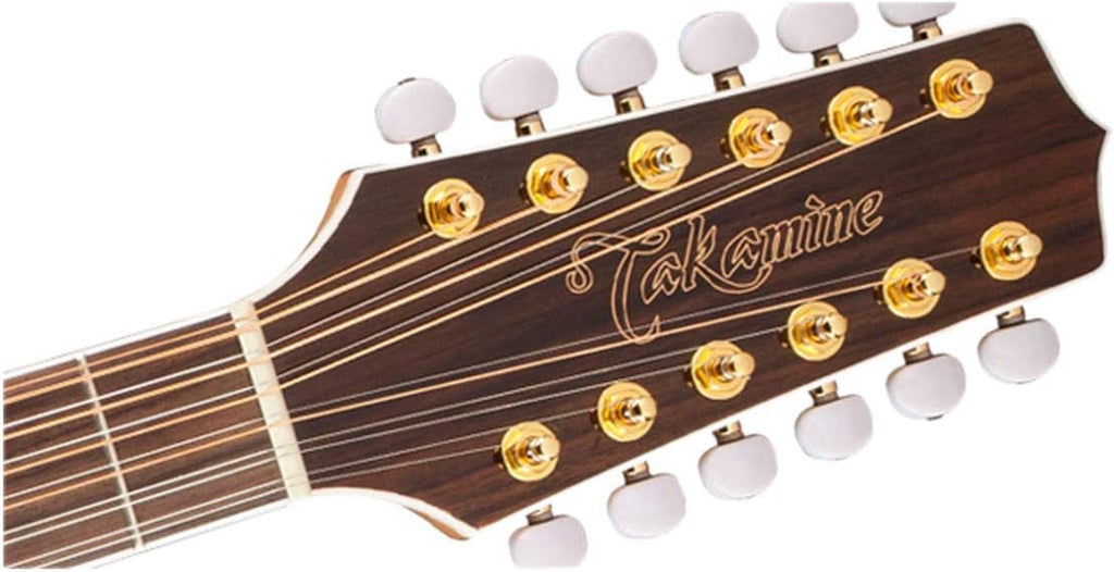 Takamine GJ72CE-12NAT Jumbo Cutaway 12-String Acoustic-Electric Guitar