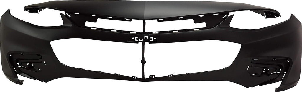 Garage-Pro Bumper Cover Compatible with Chevrolet Malibu 2016-2018 For Models Without Red Line Package Primed Front CAPA GM1000997C