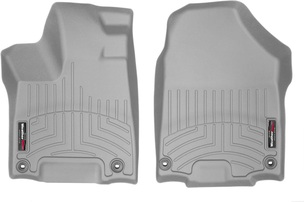 WeatherTech Custom Fit FloorLiners for Honda Ridgeline - 1st Row (469711), Grey
