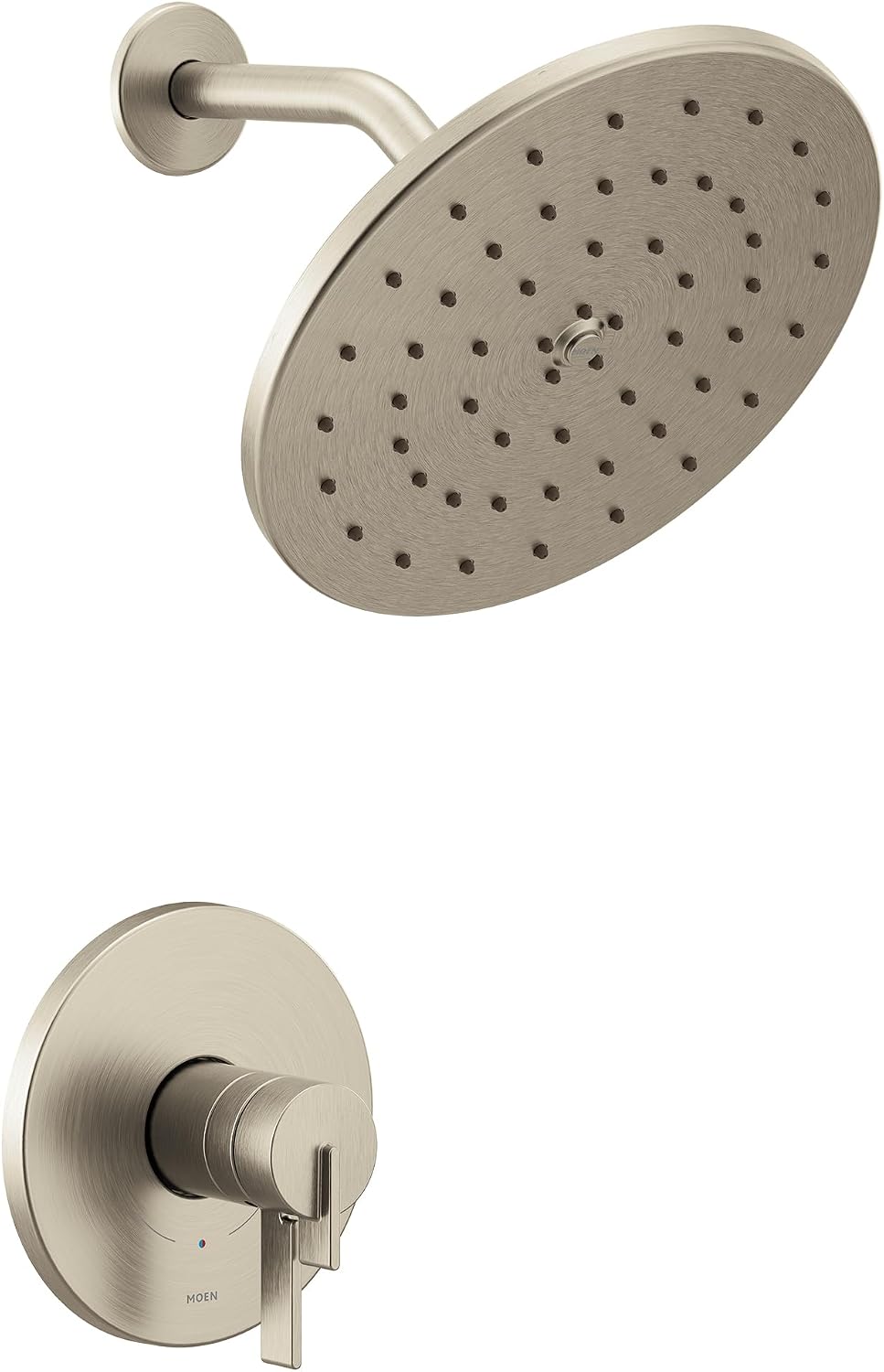 Moen Cia Brushed Nickel M-CORE 4-Series Thermostatic Shower Trim, Valve Required, UT4362EPBN
