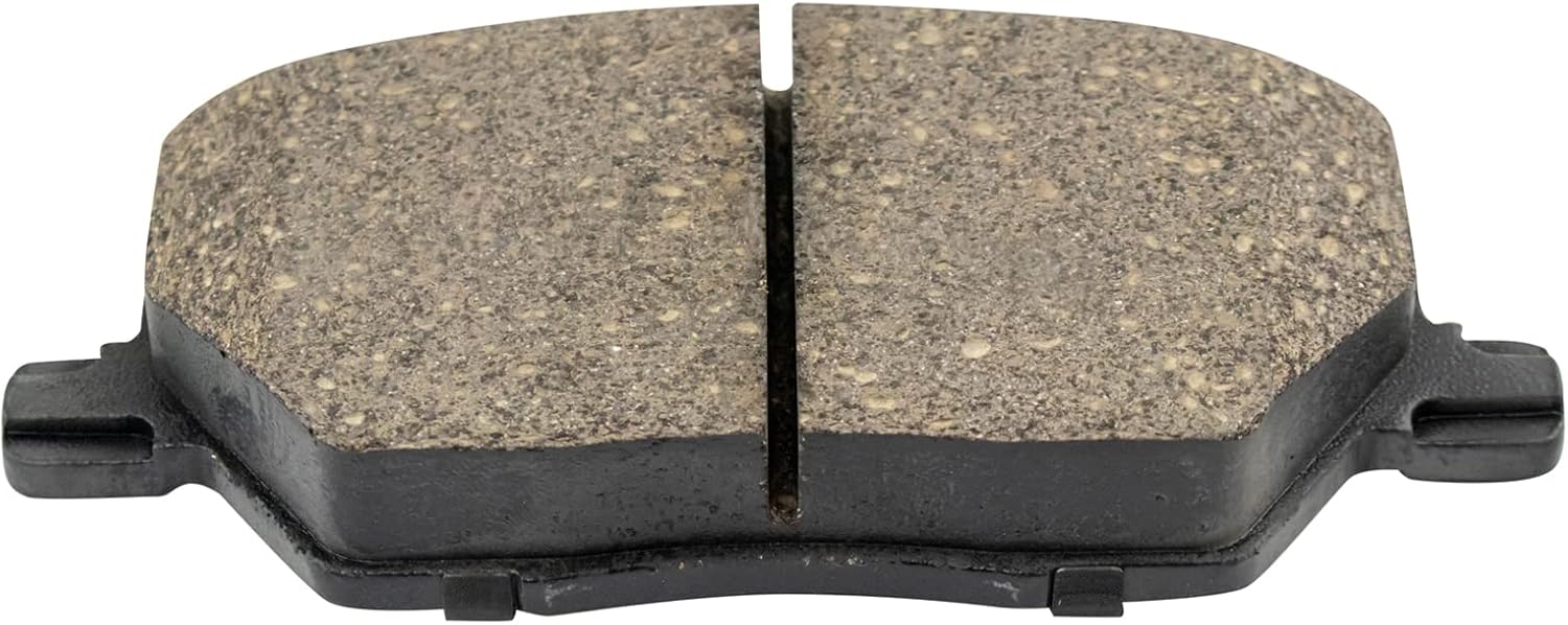 TRQ Performance Front Brake Pad and Rotor Set Ceramic Coated Drilled Slotted Rotors Compatible with 2016-2021 Fiat 500X 2017-2022 Jeep Compass 2015-2021 Renegade