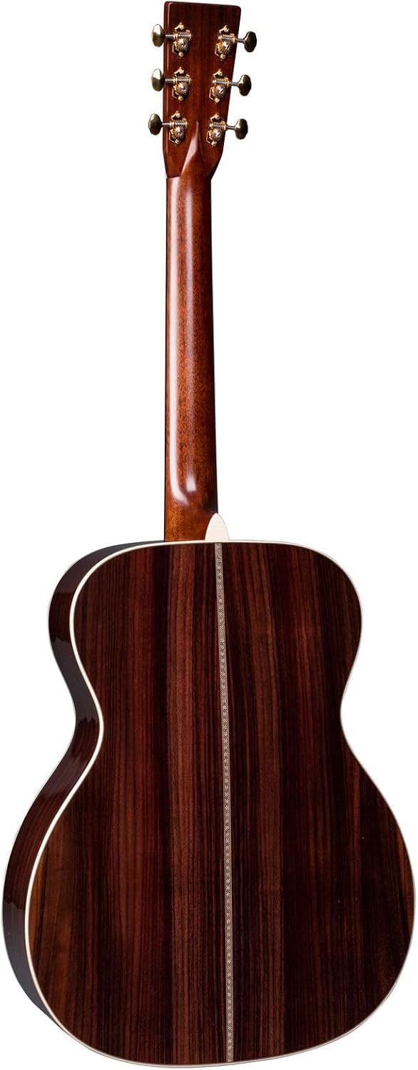 Martin Guitar 000-28 Modern Deluxe Acoustic Guitar with Hardshell Gig Case, Sitka Spruce and East Indian Rosewood Construction, 000-14 Fret and Vintage Deluxe Neck Shape with High-Performance Taper