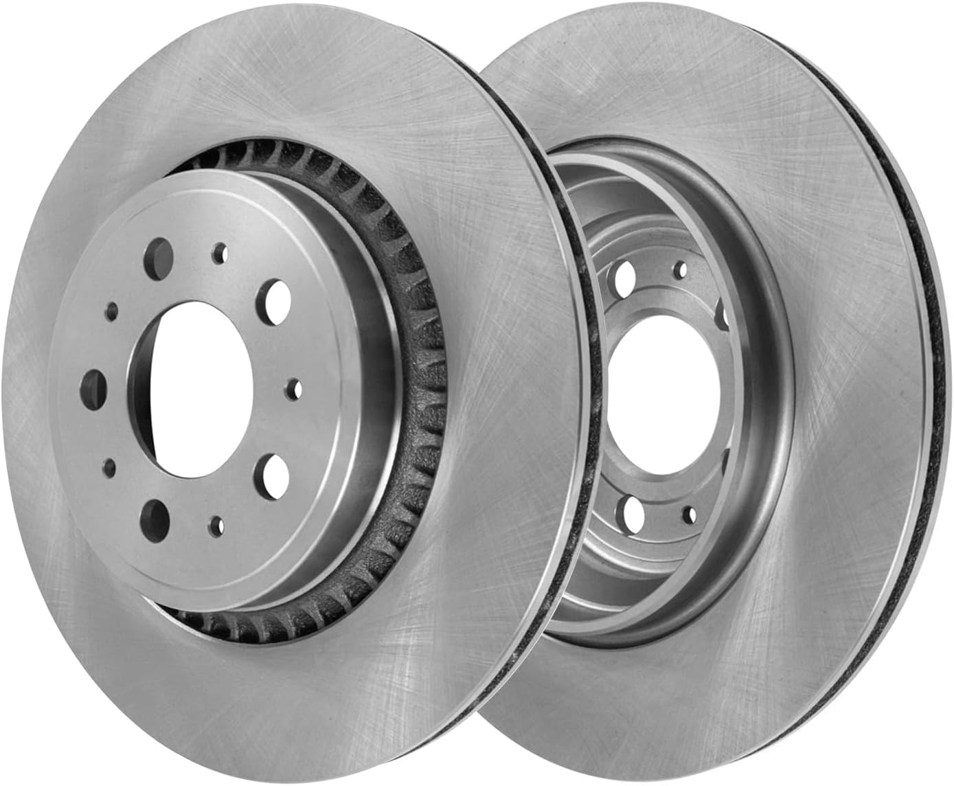 Detroit Axle - Brake Kit for 2003-2014 Volvo XC90 Disc Brake Rotors Ceramic Brakes Pads 2004 2005 2006 2007 2008 2009 2010 2011 2012 2013 Replacement : 13.23' inch Front and 12.13' inch Rear Rotor