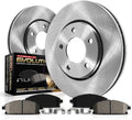 PowerStop Rear Brake Kit for Toyota Camry 2018-24 - Z17 Ceramic Brake Pads & Disc Rotors Replacement, KOE7905