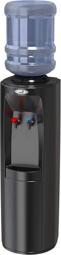 Oasis BPO1SHS BLK w/WTG Atlantis Hot 'N Cold Bottled Water Cooler with WaterGuard System, Black