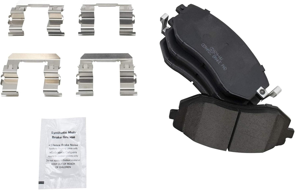 TRQ Performance Front Brake Pad and Rotor Set Ceramic Drilled Slotted Coated Vented Rotors Compatible with 2005-2006 Baja 2005-2012 Legacy Outback 2008-2010 Impreza 2009-2010 Forester