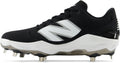 New Balance Men's Fresh Foam X 3000 V7 Baseball Shoe, Black Synthetic/White, 7 W