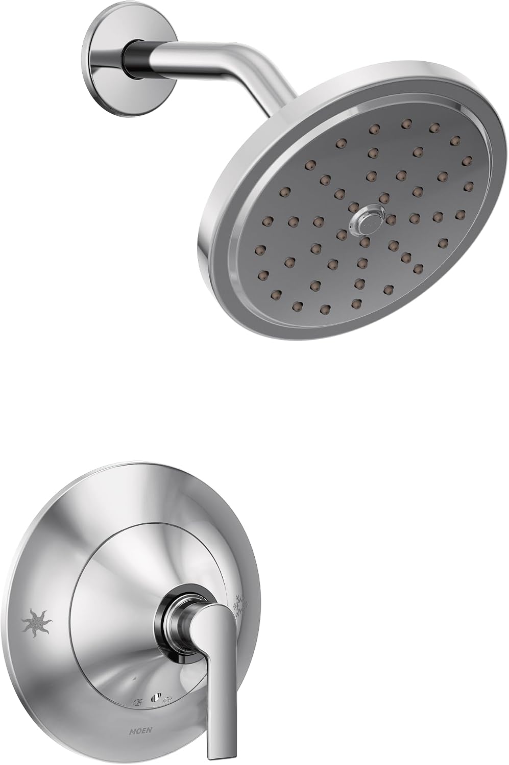 Moen TS2202EP Doux Posi-Temp Eco-Performance Shower Only Kit, Valve Required, Chrome