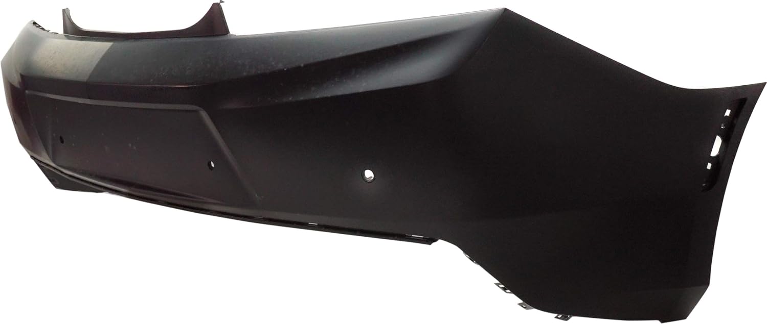 Garage-Pro Rear Bumper Cover Compatible with 2016-2018 Chevrolet Camaro Primed, Convertible/Coupe, with IPAS Holes - CAPA