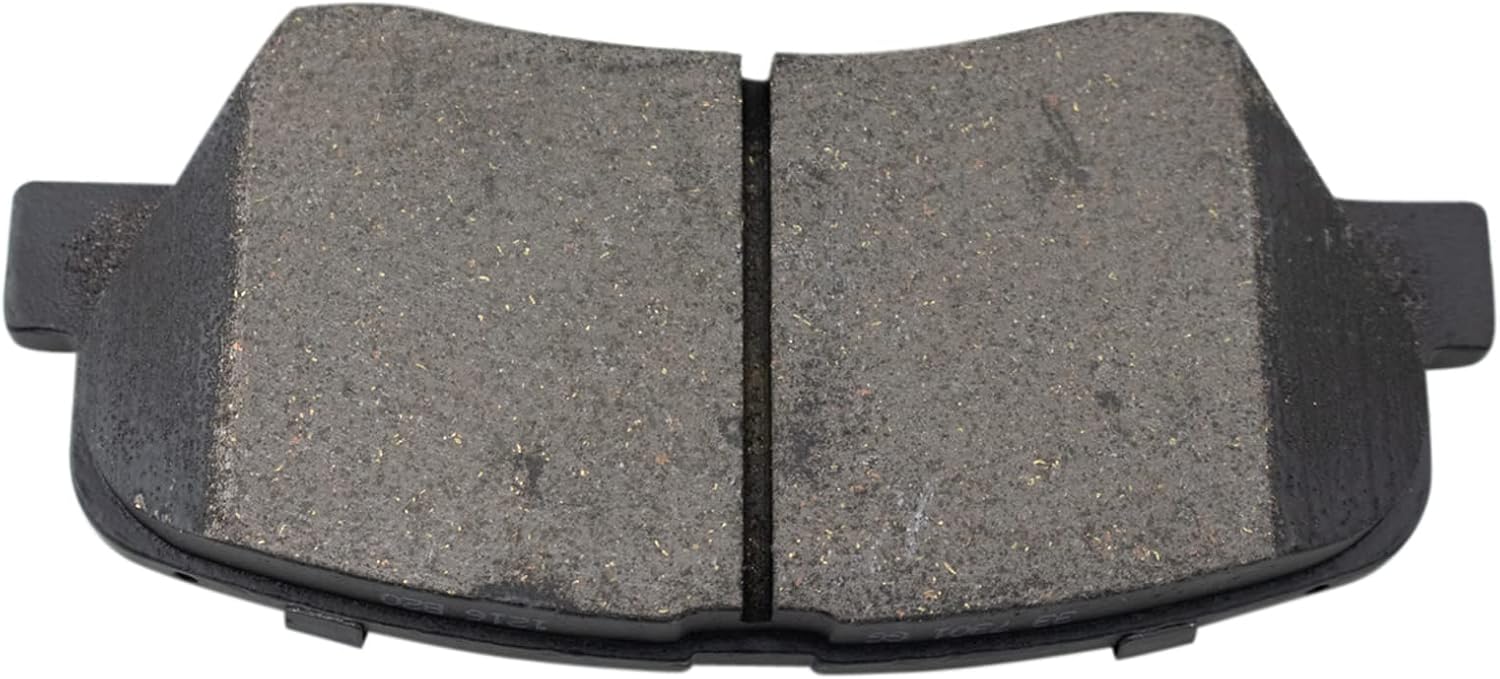 TRQ Performance Front Ceramic Brake Pad and Rotor Set Coated Drilled Slotted Compatible with 16 Hyundai Santa Fe Sport From 11/25/15 Production Date, 17-18 Hyundai Santa Fe Sport, 16-20 Kia Sorento