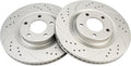 KAC - 320mm Front Disc Brake Rotors | Brake Kit for 2007-2014 Edge, 2007-2015 MKX 2pcs Automotive Replacement Brake Rotors,54154