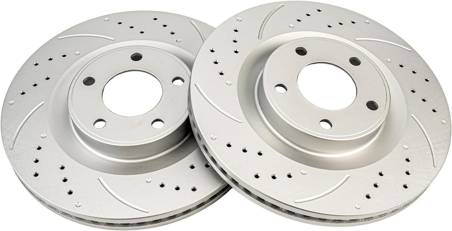 KAC - 320mm Front Disc Brake Rotors | Brake Kit for 2007-2014 Edge, 2007-2015 MKX 2pcs Automotive Replacement Brake Rotors,54154
