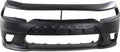 Garage-Pro Front Bumper Cover For Dodge Charger 2015-2023, Primed, For Models with Hood Scoop, Without Widebody, with Elliptical Fog Light Hole, 2023 Dodge Charger Accessories